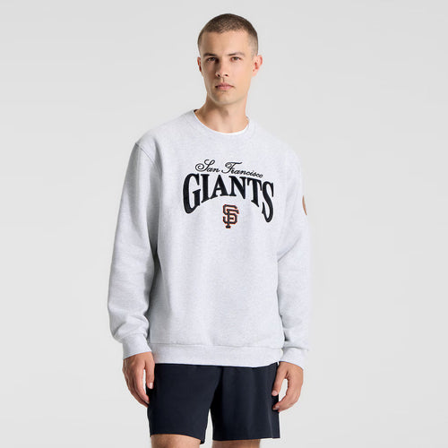 Men's San Francisco Giants lululemon Heathered Core Ultra Light Grey Steady State Sweatshirt