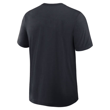 Men's New York Yankees Nike Navy Authentic Collection Early Work Tri-Blend Dri-FIT T-Shirt