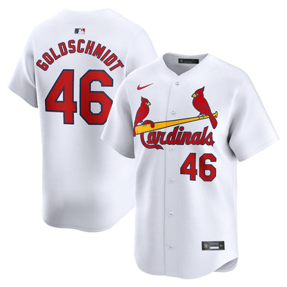 Men's St. Louis Cardinals Paul Goldschmidt White Home Limited Player Jersey